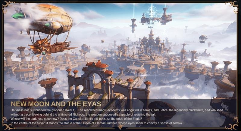 imagem de divulgação de uma região do Closed Beta de Tarisland