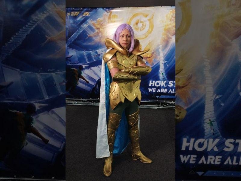 Dia Nacional do Cosplay | Entrevistas especiais com cosplayers do Anime Friends 2023;
Anderson Silva, Mu de Áries dos Cavaleiros do Zodíaco