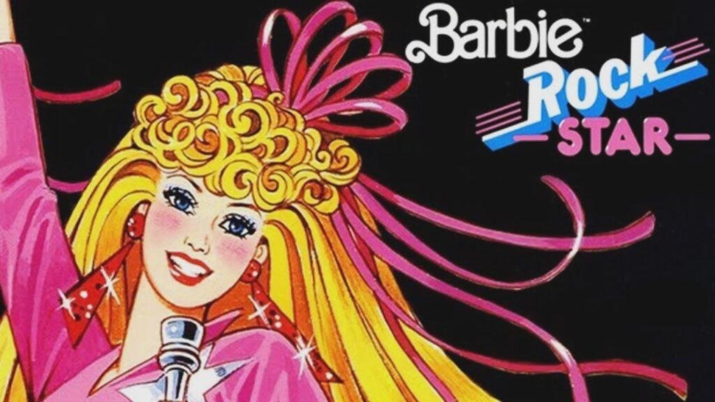 Barbie rock star