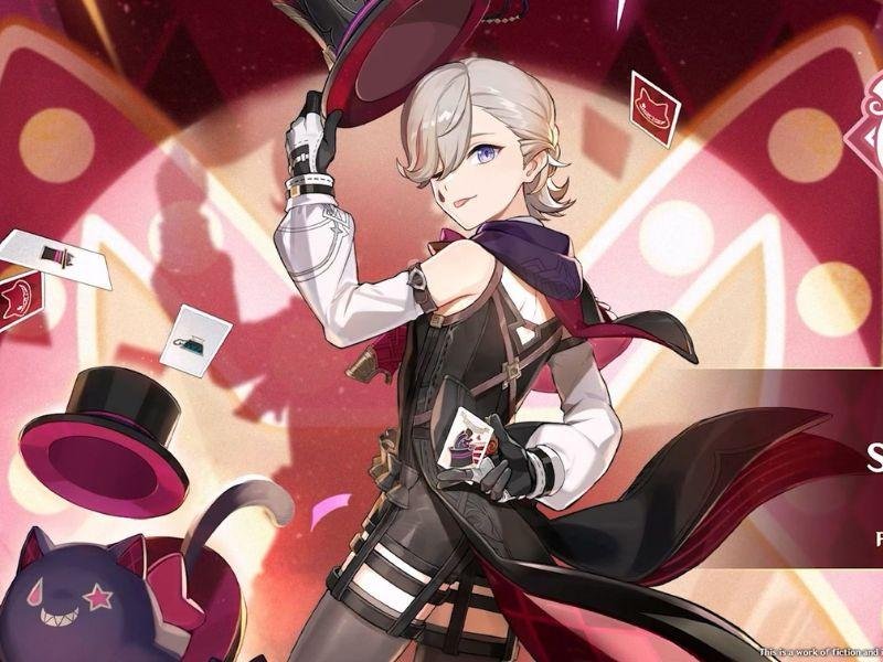 Personagem Lyney de Genshin Impact 