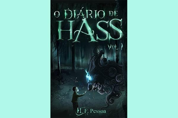 Reprodução: Capa do livro "O Diário de Hass" / H. F. Pessoa