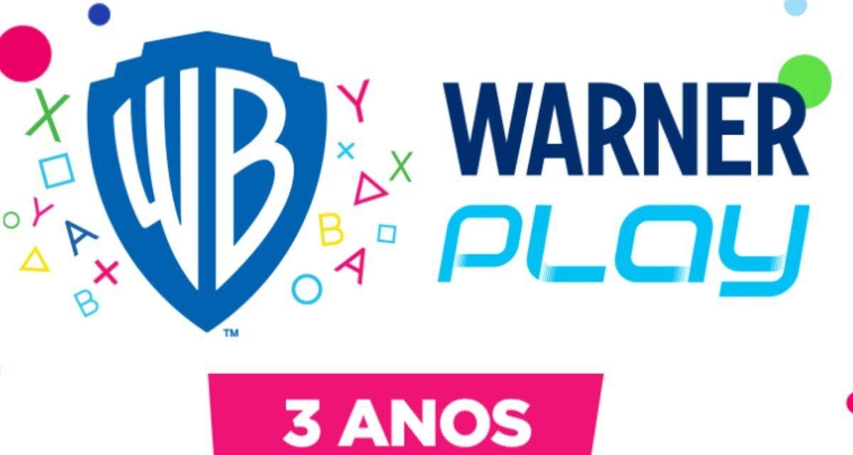 Promoção “Warner Play 3 Anos” sorteia presentes para os fãs de games e filmes