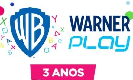 Promoção “Warner Play 3 Anos” sorteia presentes para os fãs de games e filmes