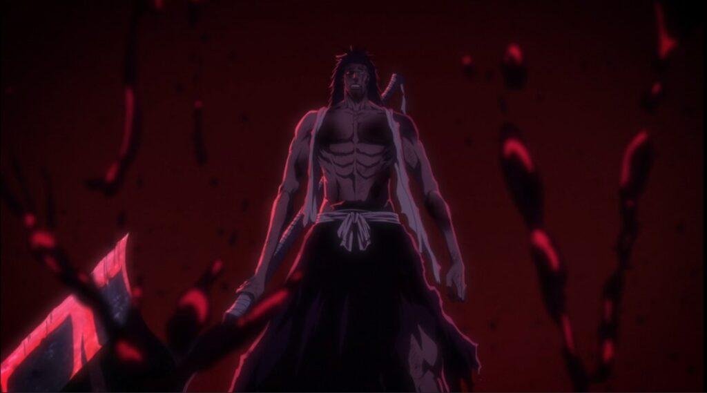 Zaraki Kenpachi e sua shikai, Nozarashi