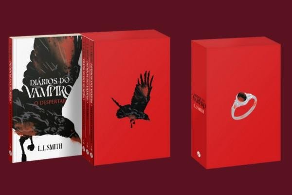 box de livros diários do vampiro