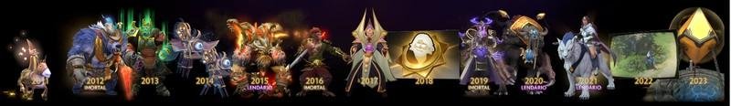lista dos 13 prêmios disponíveis que marcaram a história do Dota 2.
