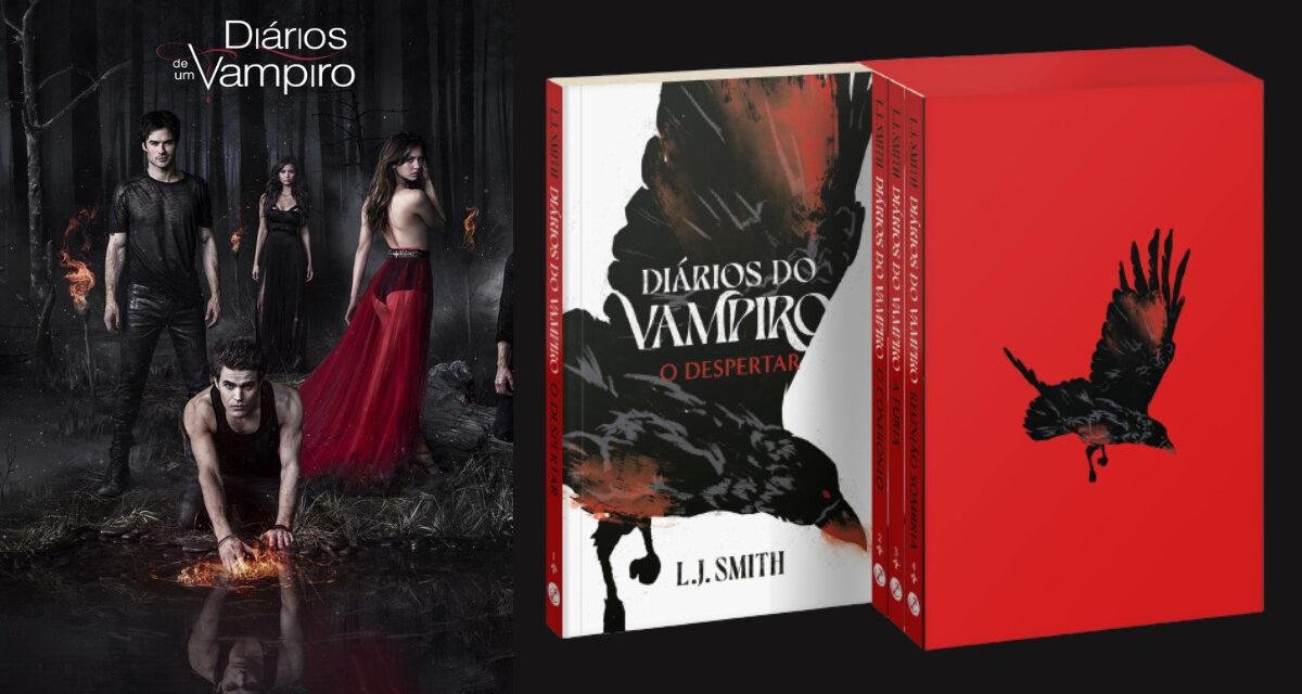 Diários do Vampiro: Box de livros com novas edições será lançado em outubro