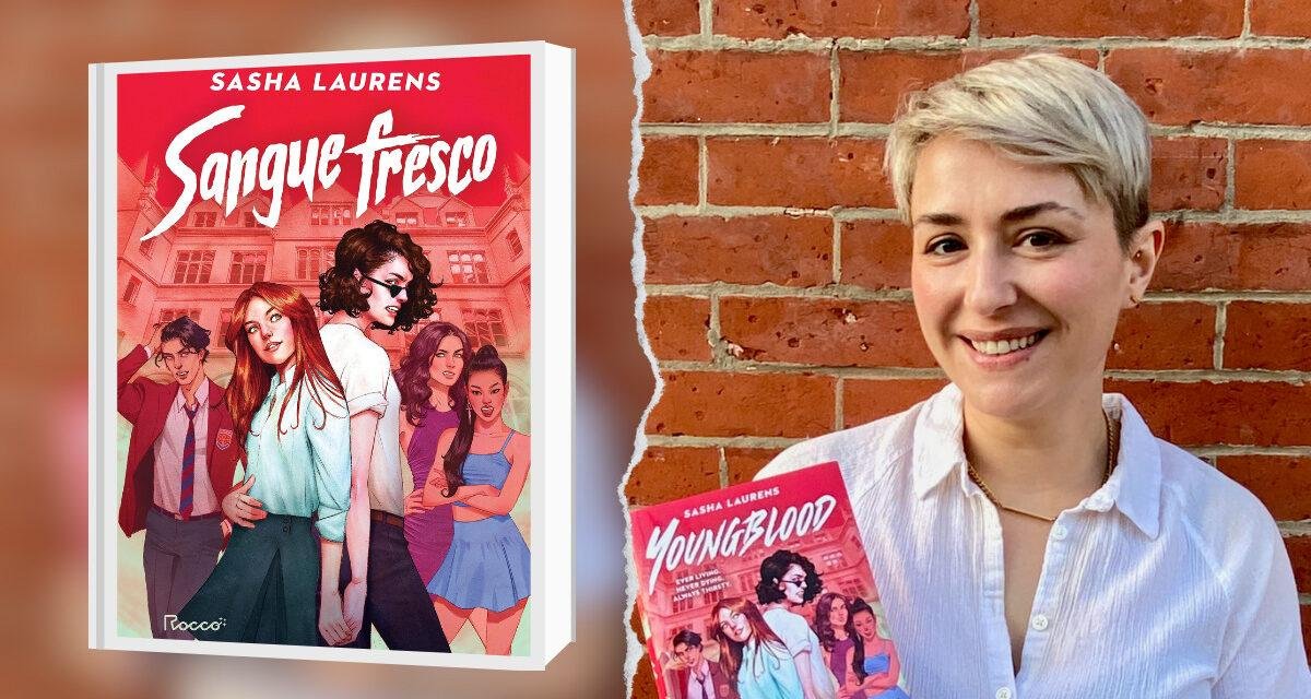 Sasha Laurens: Novo livro da autora será lançado em setembro