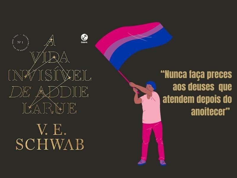 A vida invisível de Addie Larue (visibilidade bissexual)