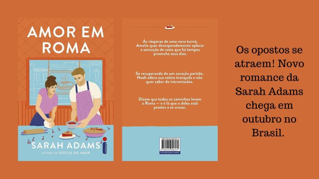 Amor em Roma, Livro da Sarah Adams