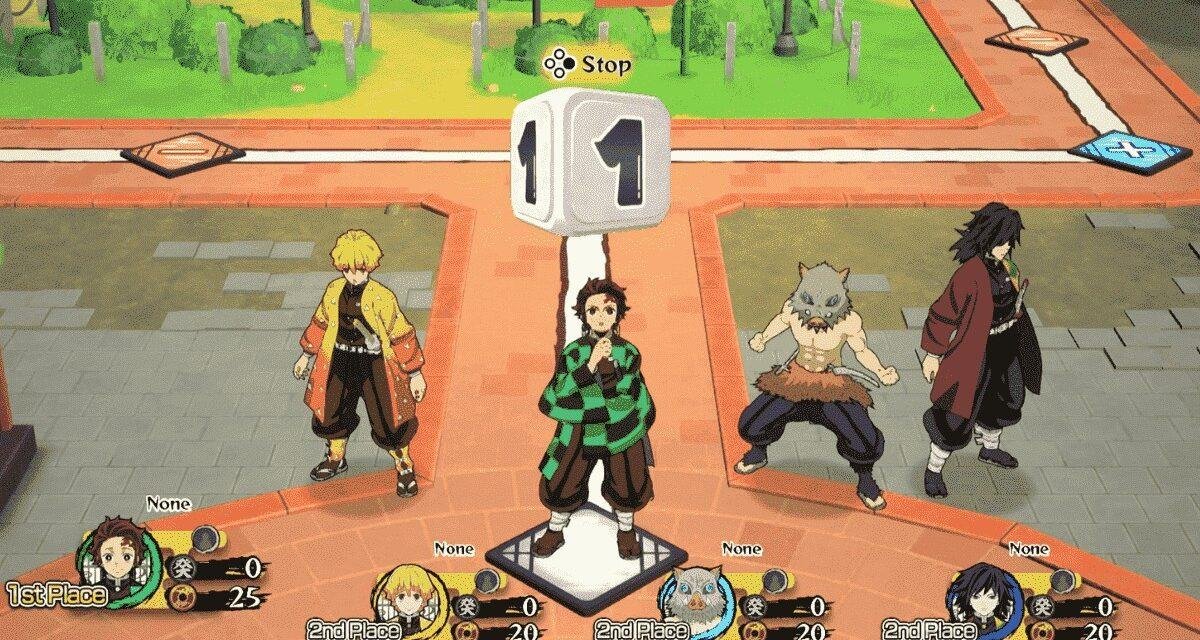 Demon Slayer Sweep the Board! chegará ao Nintendo Switch