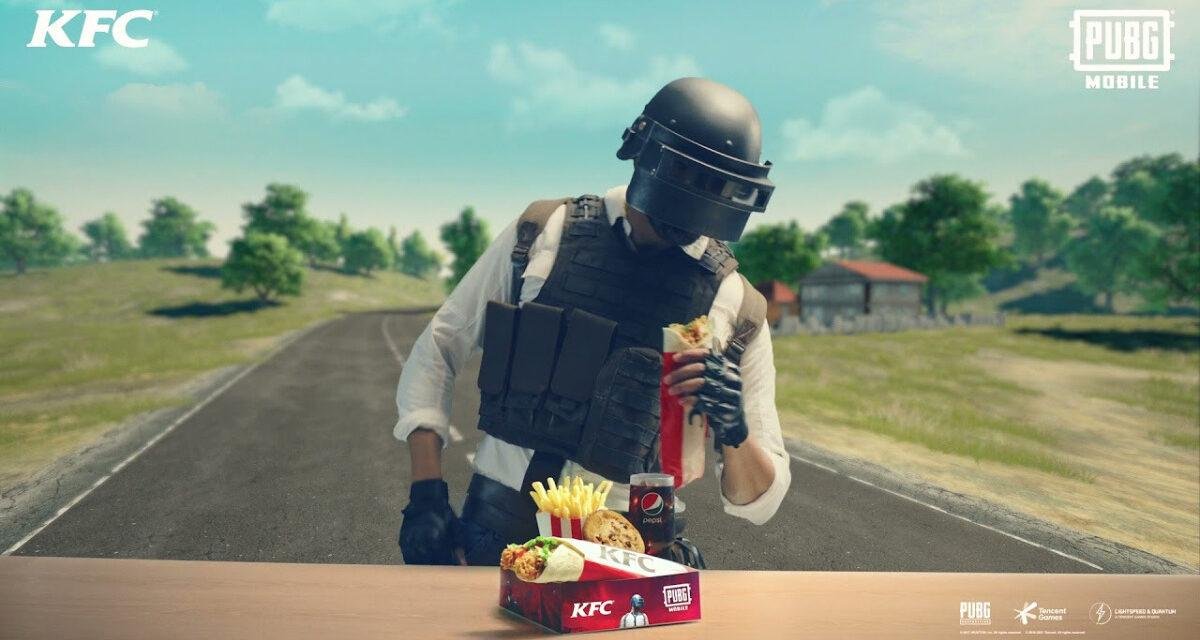 PUBG MOBILE e KFC: uma parceria de lamber os dedos