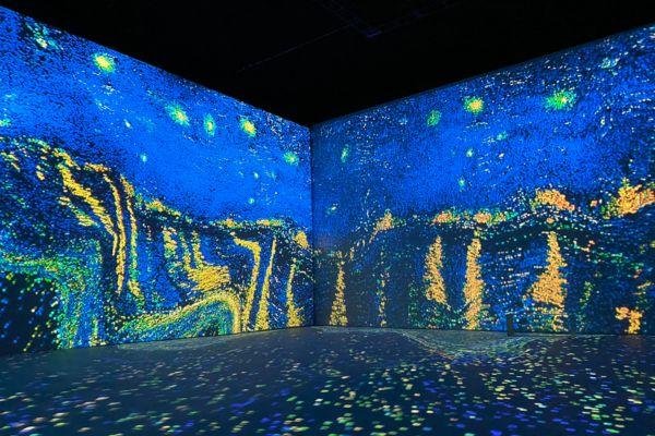 Imagem: GeekPop News / "Van Gogh Live 8K"