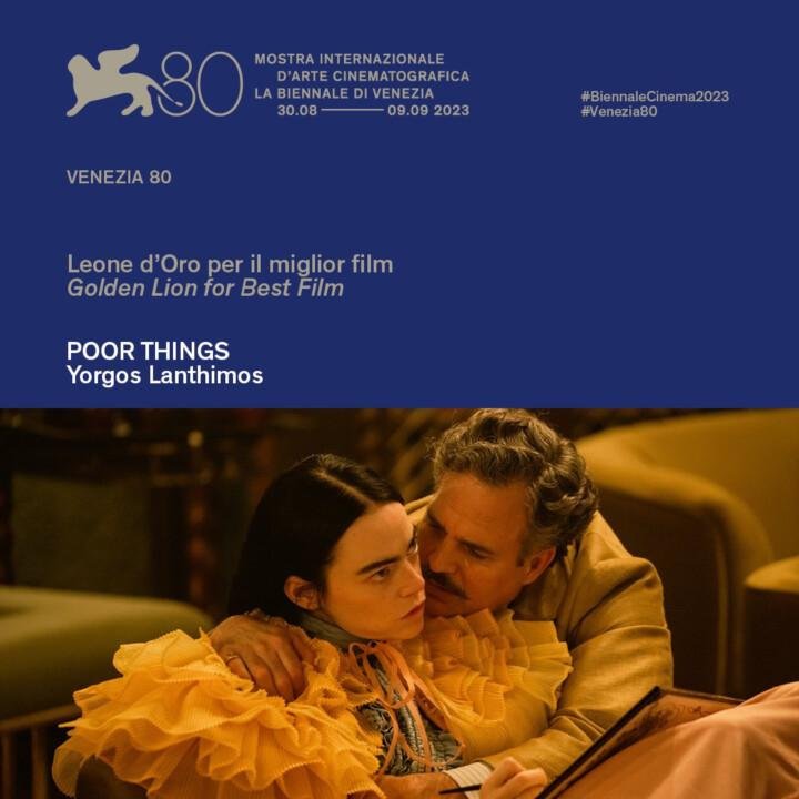 Imagem de divulgação do festival de Veneza do longa "Poor Things".