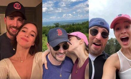 Cris Evans e Alba Baptista se casam em cerimônia secreta
