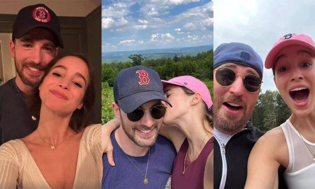 Cris Evans e Alba Baptista se casam em cerimônia secreta