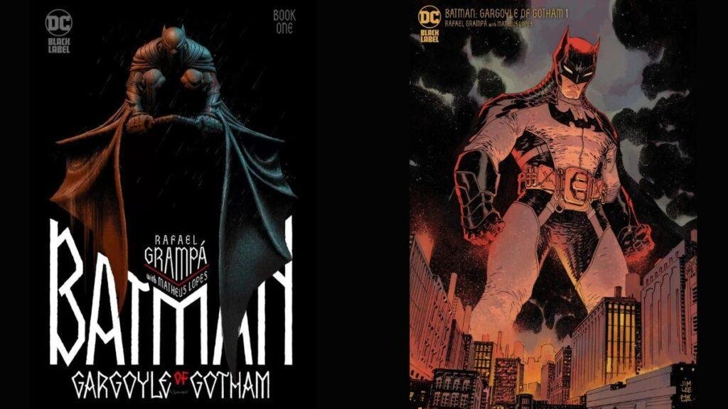 Batman day: Capa da HQ Gargoyle of Gotham de Rafael Grampá