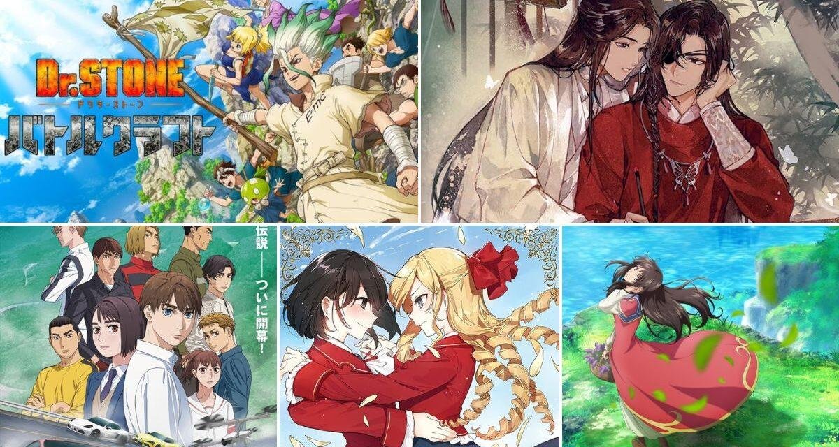 Lançamentos de Outubro na Crunchyroll