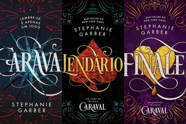 Trilogia Caraval, de Stephanie Garber. | Crédito: Editora Gutemberg