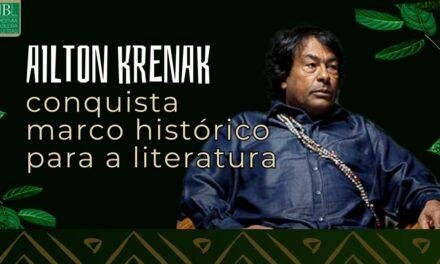 Krenak se torna primeiro indígena a ingressar na Academia Brasileira de Letras