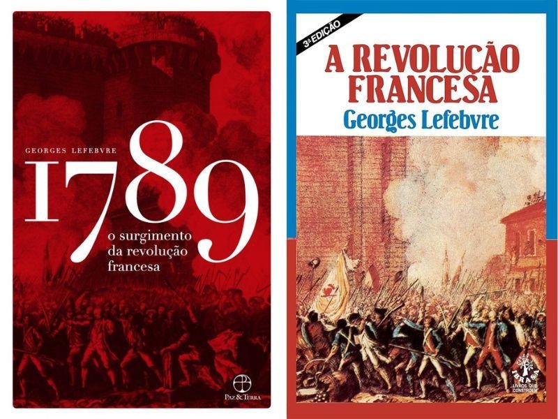 Análise | Castlevania: Nocturne - Viva a revolução!
Capas de "1789: O surgimento da Revolução Francesa" e "A Revolução Francesa", ambos de Georges Lefebvre
