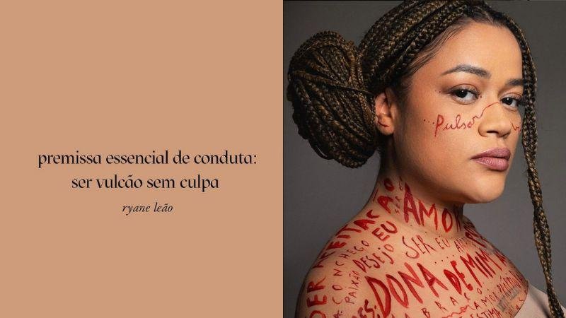 Ryane Leão, poetisa.