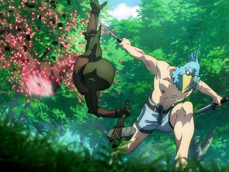 Primeiras impressões | Shangri-La Frontier: O anime da máscara de pombo;
Hizutome Rakurou