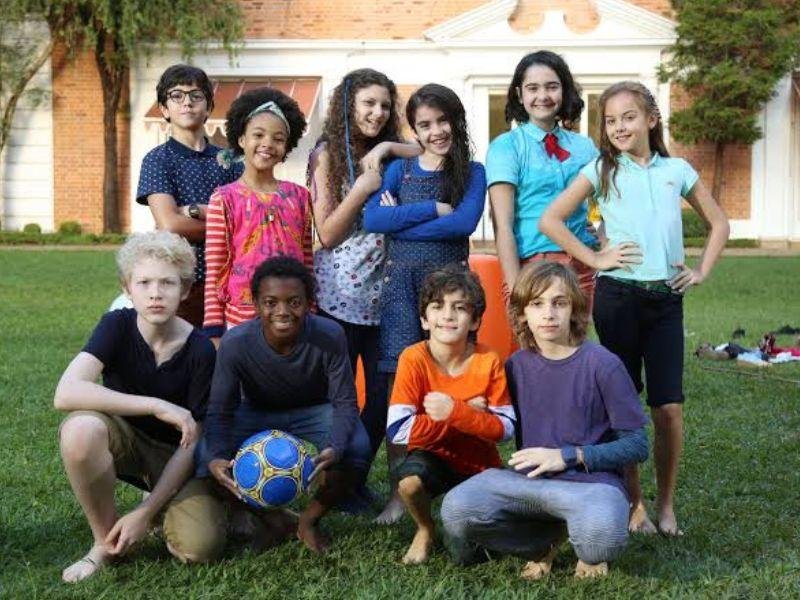 O elenco original de ‘Escola de Gênios’. Créditos: Gloob / Divulgação.
