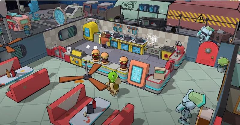 godlike burguer imagem de texto tirada do jogo