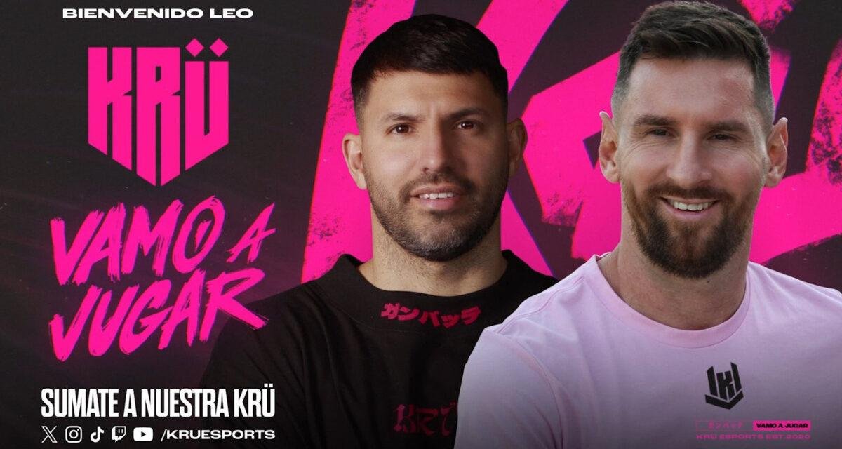 Lionel Messi é o novo sócio da KRÜ Esports