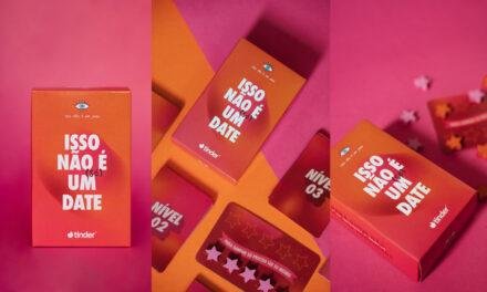 Tinder lança card game em parceria com marca mineira