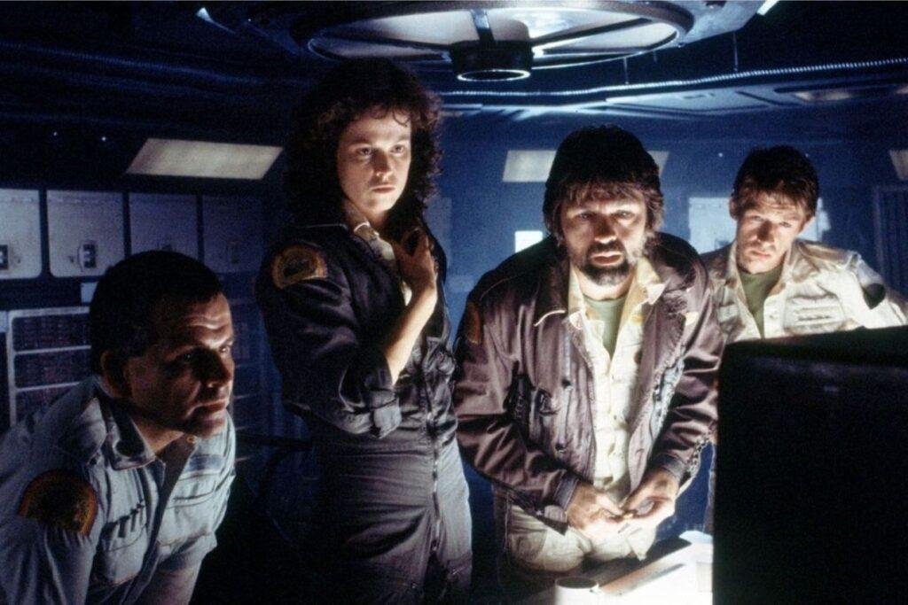 Tripulação de Ripley em Alien, o Oitavo Passageiro.
