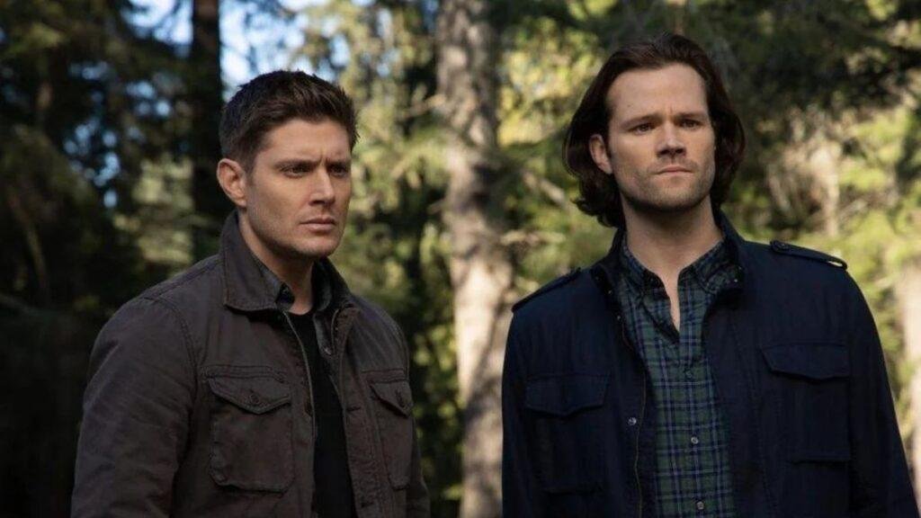 Jared Padalecki e Jensen Ackle em Supernatural.
Valentine's Day