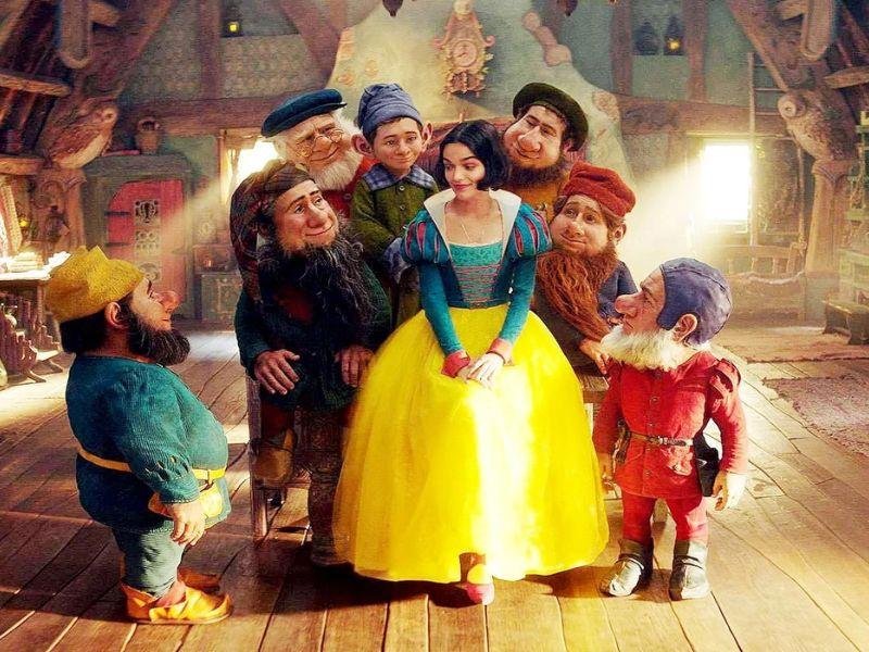 Primeira imagem divulgada do live-action de Branca de Neve. Créditos: Disney / Divulgação