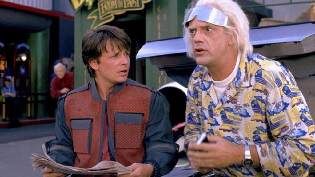 doc brown marty mcfly