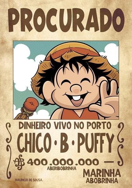 Um Peixe: Paródia Chico Bento e One Piece