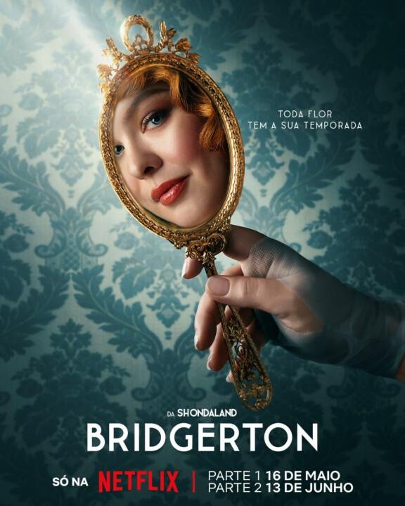 pôster bridgerton terceira temporada 