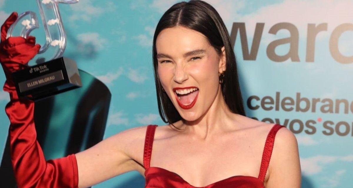 Ellen Milgrau vence prêmio no TikTok Awards