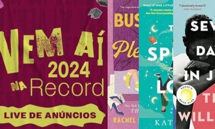 Galera Record anuncia os romances de 2024