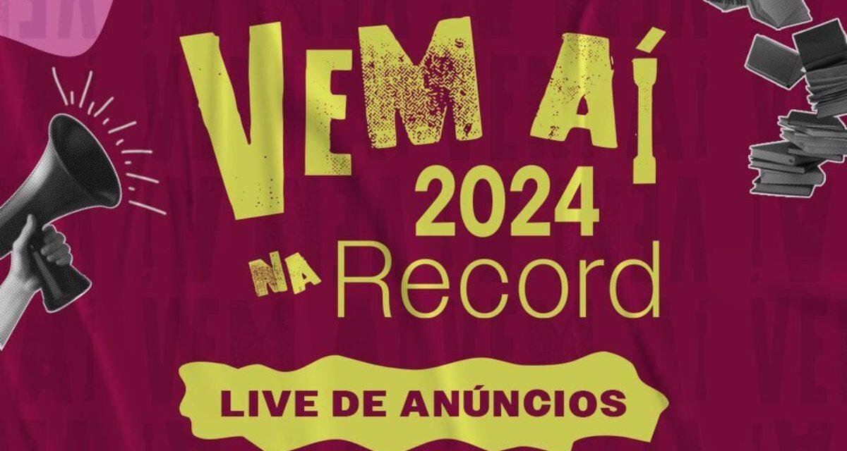 Galera Record anuncia os lançamentos de fantasia de 2024