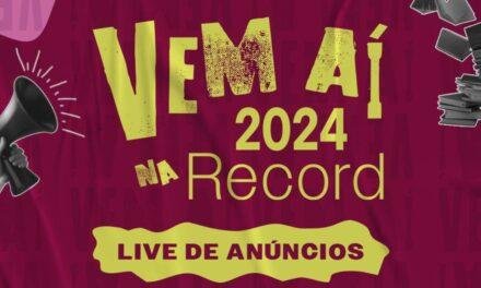 Galera Record anuncia adaptações literárias de 2024