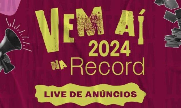 Galera Record anuncia lançamentos de dramas para 2024