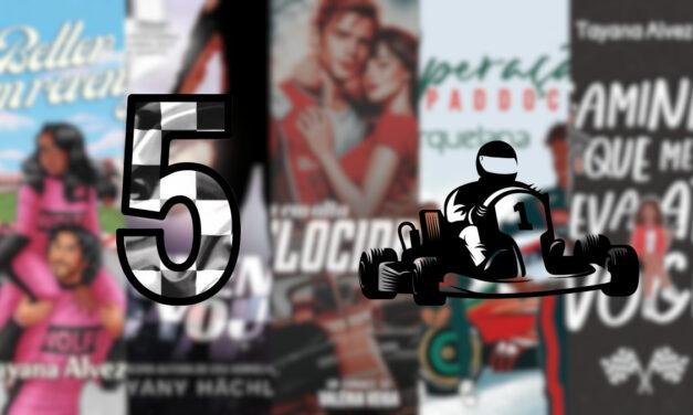 Conheça 5 livros para os amantes de romance e Fórmula 1