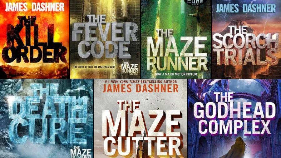 A ordem cronológica dos livros “Maze Runner”