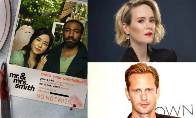 Elenco de Sr. e Sra. Smith ganha novos nomes com Sarah Paulson, Alexander Skarsgård e mais