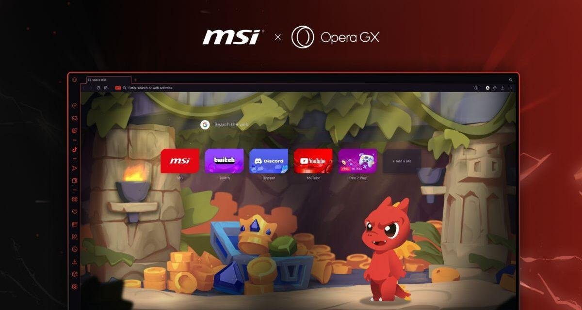 Opera GX e MSI se unem para Lançar Edição Especial
