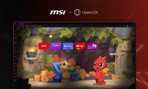 Opera GX e MSI se unem para Lançar Edição Especial