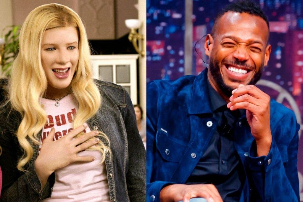 Marlon Wayans, estrela de GOAT, em sua personagem de As Branquelas.