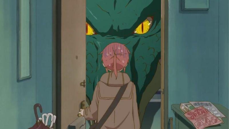 Kobayashi-san chi no maid dragon é um dos animes parar ajudar na hora de aprender japonês