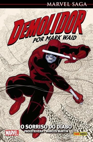 Capa Demolidor, por Mark Waid #1 (MARVEL SAGA)